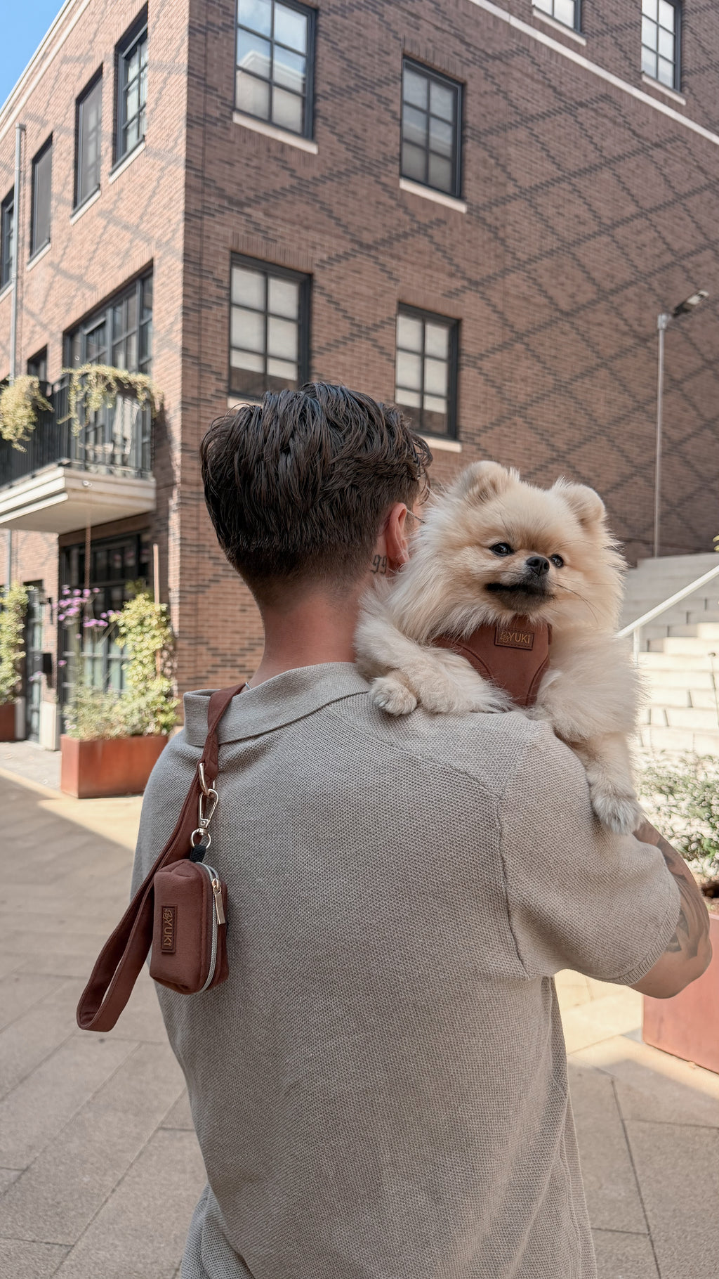 Cacao Velvet - Poop Bag & Treat Holder